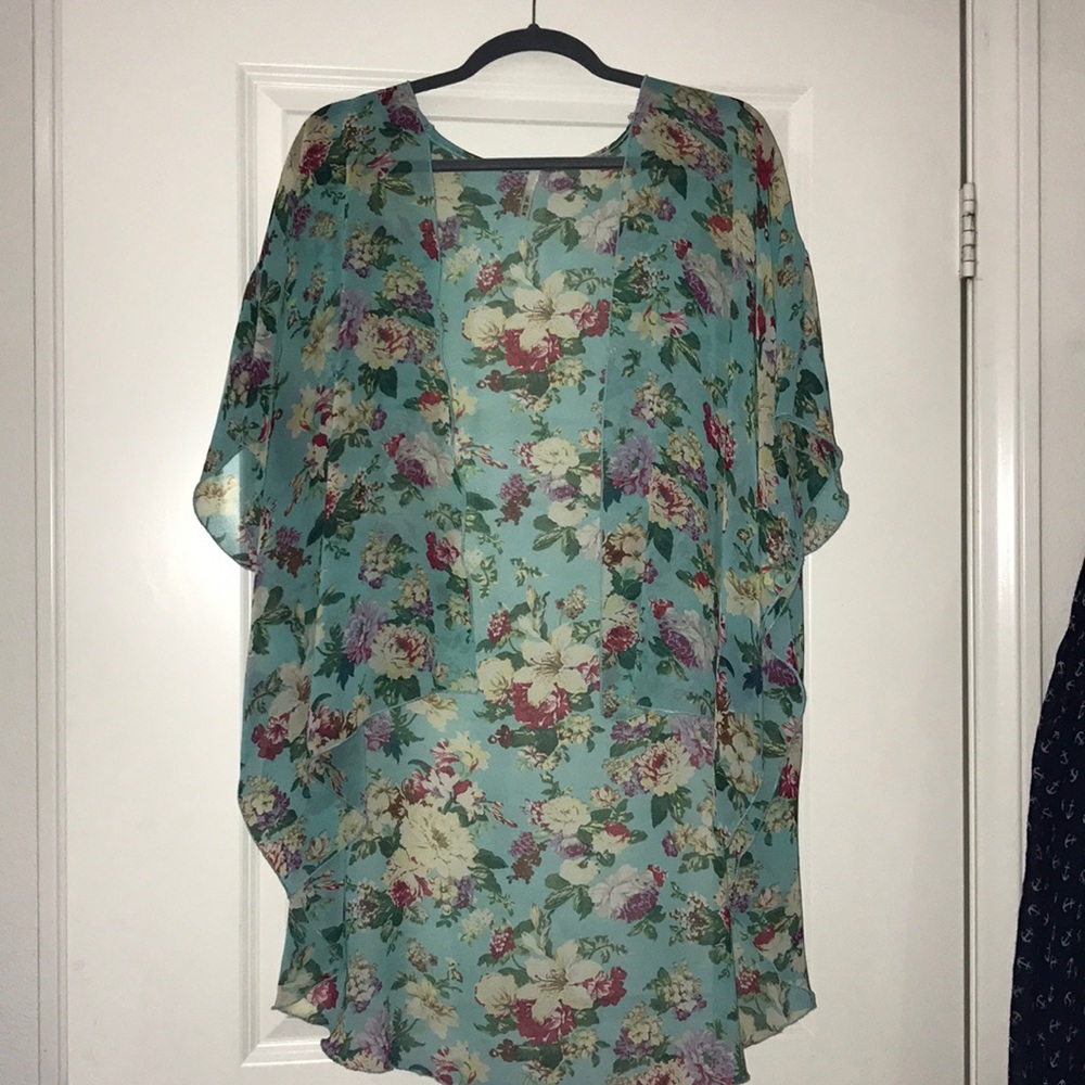 Floral kimono